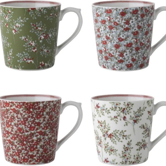 Laura Ashley Other - Laura Ashley Stockbridge Collectables Mug Gift Set Mixed Floral Design NWT